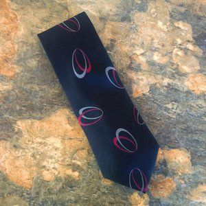 Vintage Abstract Silk Tie